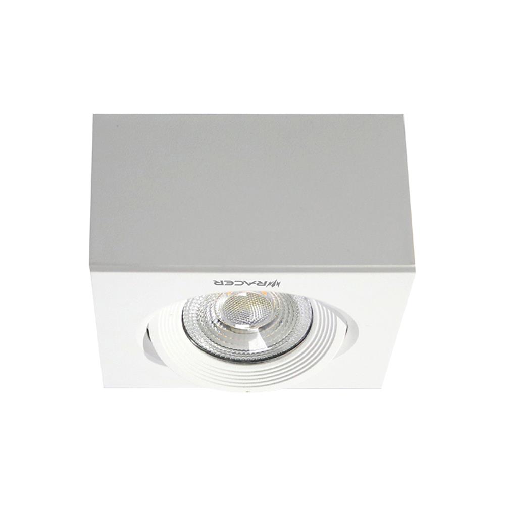 ดาวน์ไลท์ LED RACER ADJUST 4 นิ้ว 7 วัตต์ DAYLIGHT/COOL WHITE/WARM WHITE สีขาว