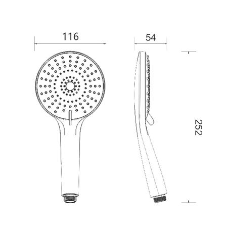 ชุดฝักบัวสายอ่อน 3 ระดับ DONMARK GL-3719_4