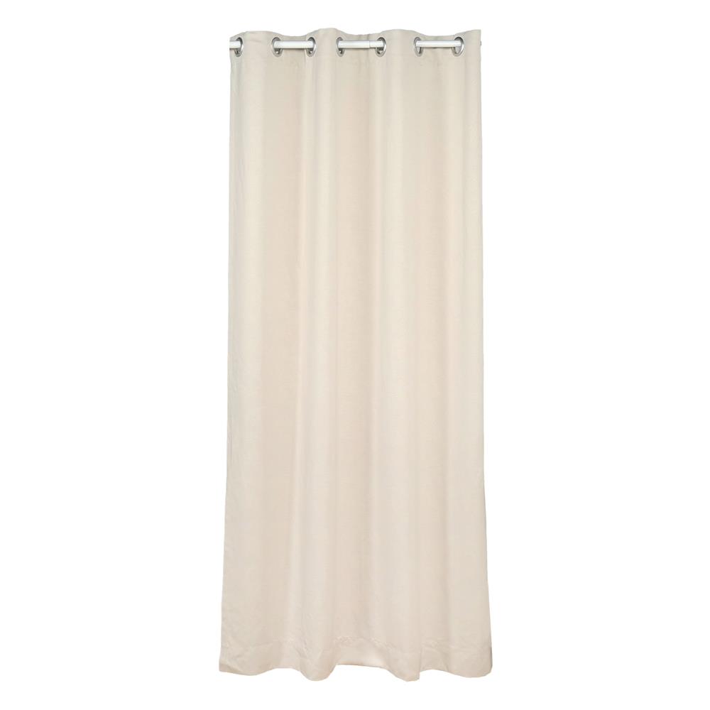 ผ้าม่าน EYELET HOME LIVING STYLE STICK UV 135x220 ซม. สีครีม