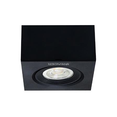 ดาวน์ไลท์ LED RACER ADJUST 4 นิ้ว 7 วัตต์ DAYLIGHT/COOL WHITE/WARM WHITE สีดำ_1