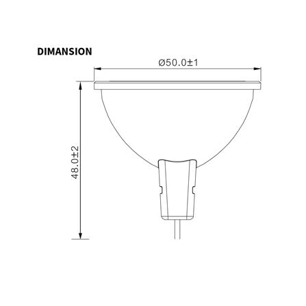 หลอด LED TOSHIBA MR16 2700K 12V 24D 7 วัตต์ WARM WHITE GU5.3_2