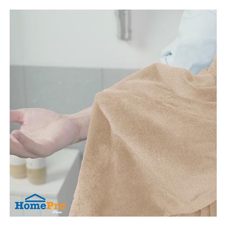 ผ้าขนหนู HOME LIVING STYLE FELIX 30x60 นิ้ว สี BROWN_4