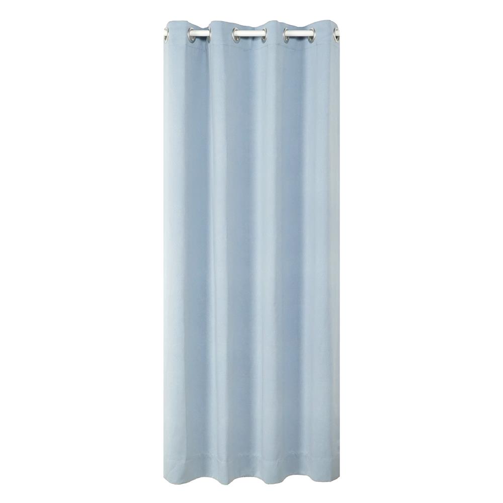 ผ้าม่าน EYELET HOME LIVING STYLE STICK UV 135x220 ซม. สีฟ้า_0