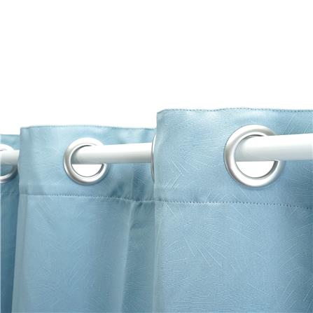 ผ้าม่าน EYELET HOME LIVING STYLE STICK UV 135x220 ซม. สีฟ้า_2