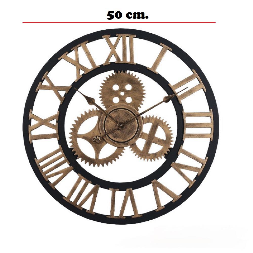 นาฬิกาแขวน INTERY C1038C012_09 19.68 นิ้ว สีทอง/ดำ