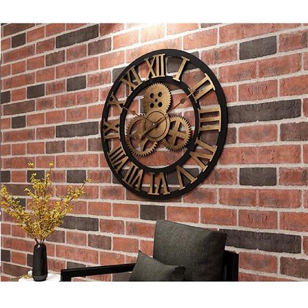 นาฬิกาแขวน INTERY C1038C012_09 19.68 นิ้ว สีทอง/ดำ_4