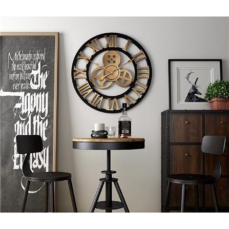 นาฬิกาแขวน INTERY C1038C012_09 19.68 นิ้ว สีทอง/ดำ_5