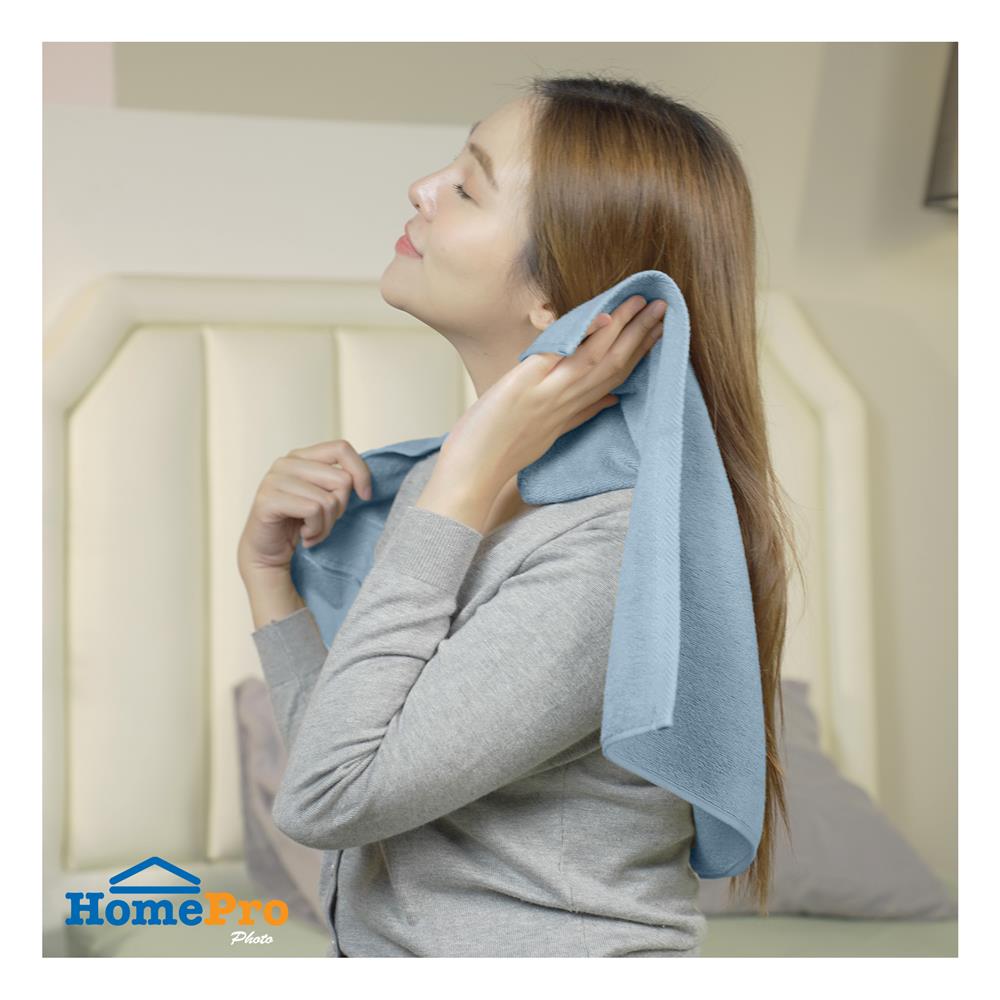 ผ้าขนหนู HOME LIVING STYLE OLIVIA 16x32 นิ้ว สี BLUE