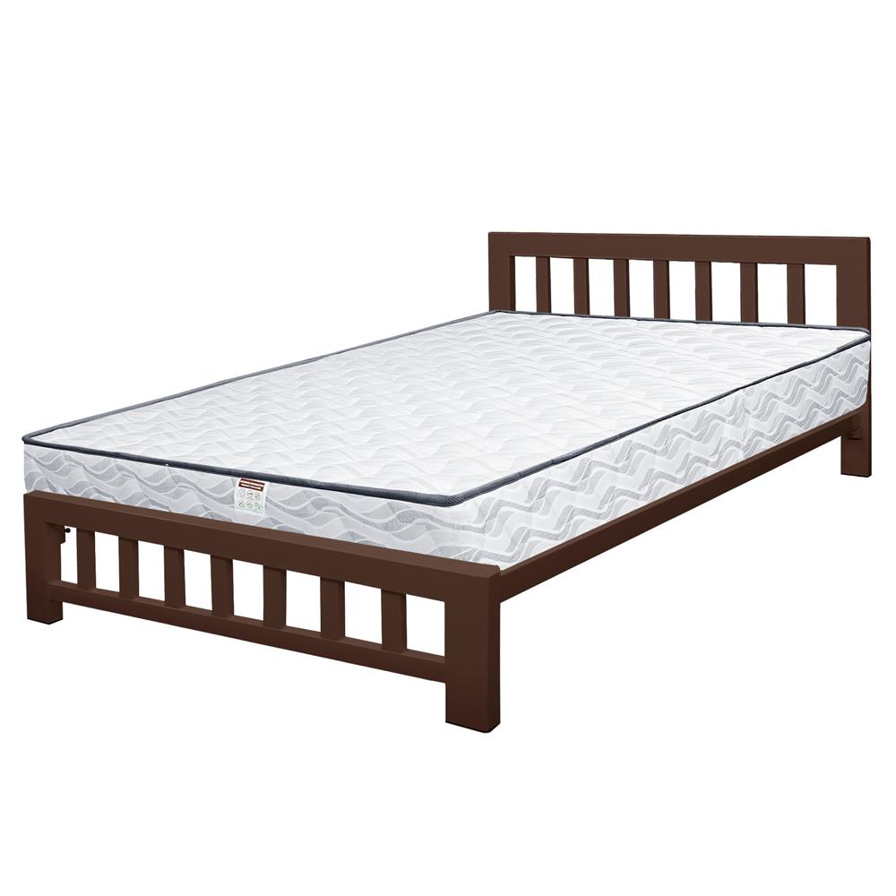 เตียงเหล็ก 3.5 ฟุต THAIBULL SSTRF252-105R สีน้ำตาล