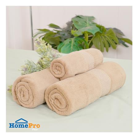 ผ้าขนหนู HOME LIVING STYLE GRACIAS 16x32 นิ้ว สี BROWN_5