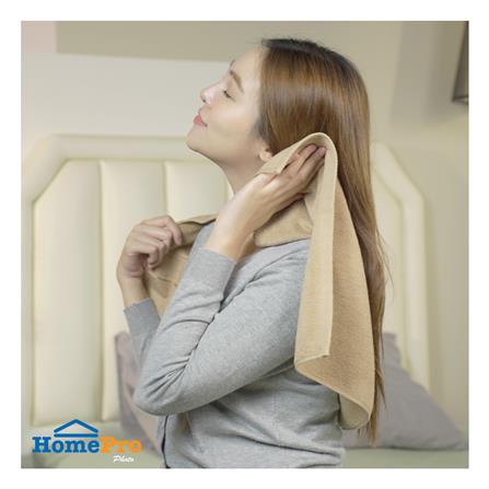 ผ้าขนหนู HOME LIVING STYLE OLIVIA 16x32 นิ้ว สี BROWN_5