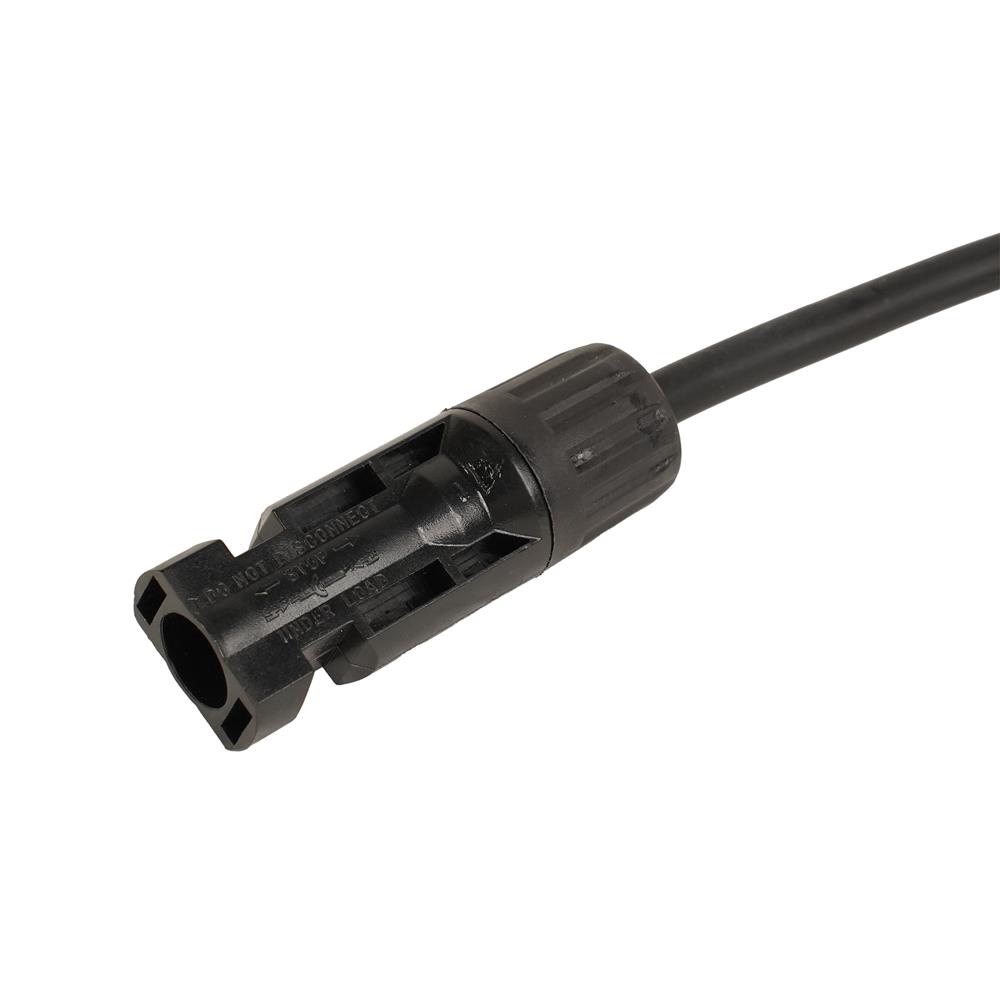 สายโซลาร์เซลล์ MC4 ELECKTA 1x4 ตร.มม. 5 ม. สีดำ