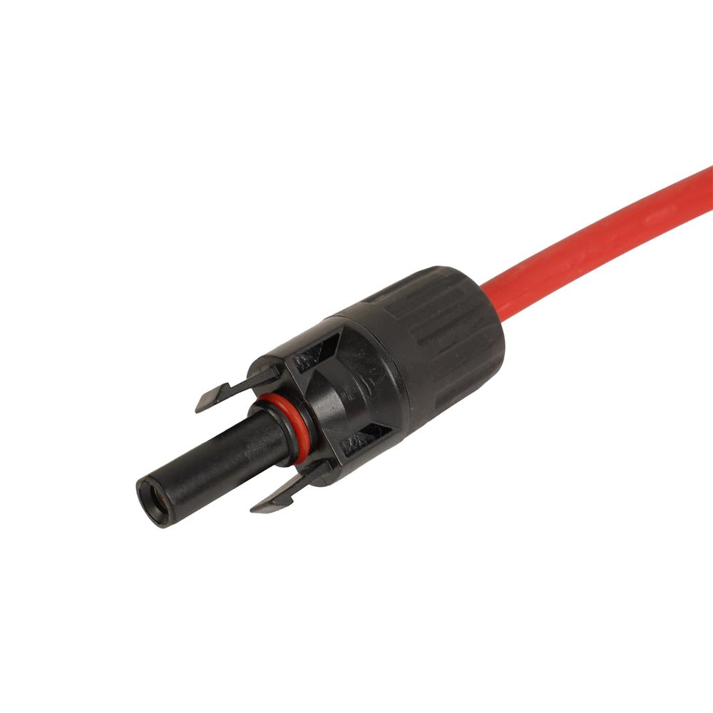 สายโซลาร์เซลล์ MC4 ELECKTA 1x4 ตร.มม. 5 ม. สีแดง