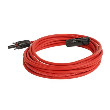 สายโซลาร์เซลล์ MC4 ELECKTA 1x4 ตร.มม. 5 ม. สีแดง_0