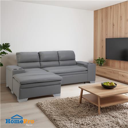 โซฟาเข้ามุมซ้าย FURDINI CHARLOTTE สีเทา_3