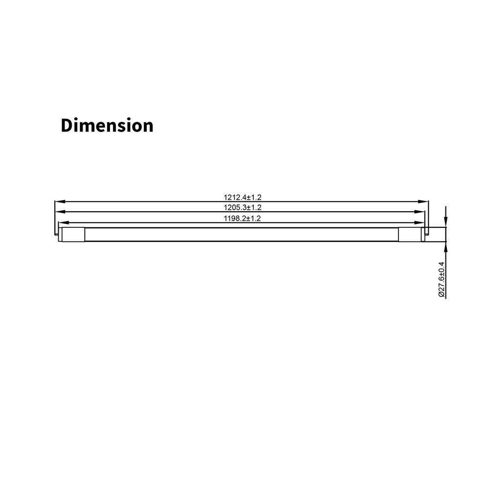 หลอด LED TOSHIBA T8 PREMIUM G7 SE 15 วัตต์ DAYLIGHT G13