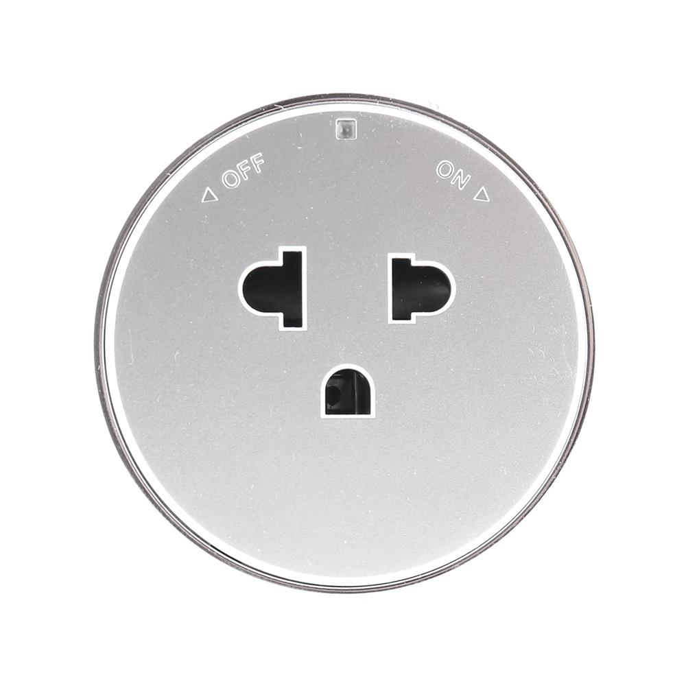 เต้ารับไร้สาย TOSHINO SK-16A 3600 วัตต์ สีเงิน