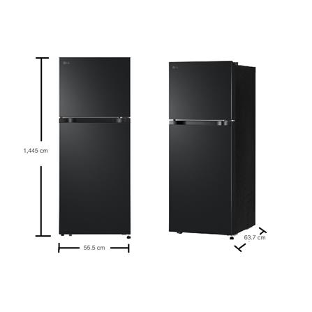 ตู้เย็น 2 ประตู LG GN-B212PQNF.AEPPLMT 7.7 คิว สีดำ_6