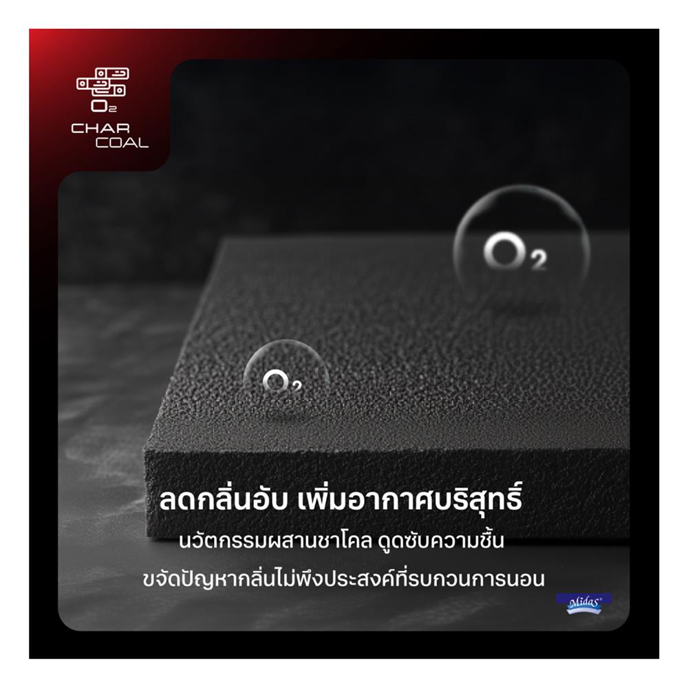 ที่นอน 3.5 ฟุต MIDAS LUMA ULTRA พร้อมหมอนหนุน 1 ใบ