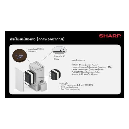 เครื่องขจัดความชื้น SHARP DW-T30FB-H 4.5 ลิตร สีดำ_9