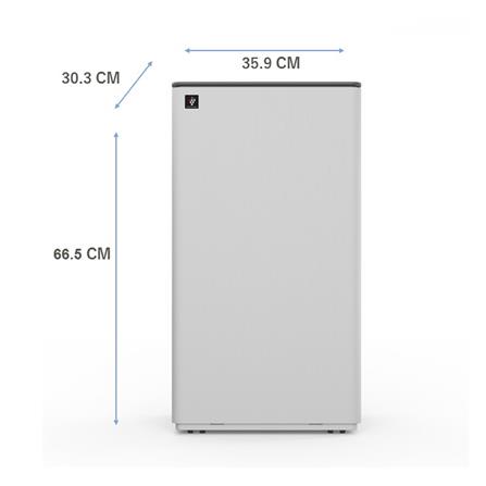 เครื่องขจัดความชื้น SHARP DW-T30FB-W 4.5 ลิตร สีขาว_13