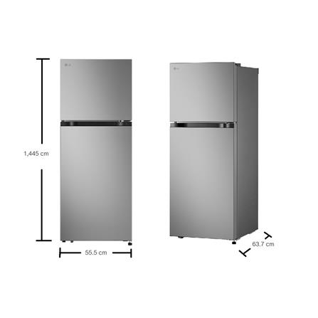 ตู้เย็น 2 ประตู LG GN-B212PFNF.APYPLMT 7.7 คิว สีเงิน_6