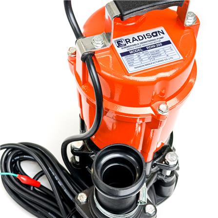 ปั๊มจุ่มน้ำสะอาด RADISON RDW200 400 วัตต์_4