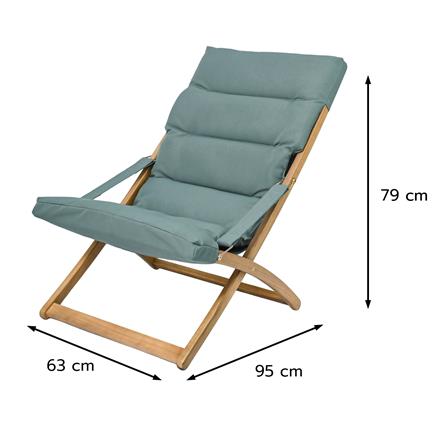 เก้าอี้พักผ่อน FURDINI SIMPLE สีเขียว_11