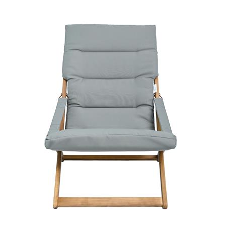 เก้าอี้พักผ่อนพับได้ FURDINI SIMPLE สีเทา_2