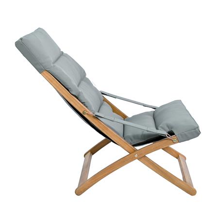 เก้าอี้พักผ่อนพับได้ FURDINI SIMPLE สีเทา_3