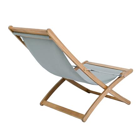 เก้าอี้พักผ่อนพับได้ FURDINI SIMPLE สีเทา_7