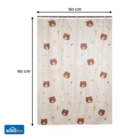 ม่านห้องน้ำ POLYESTER MOYA ACS25074A 180x180 ซม._6