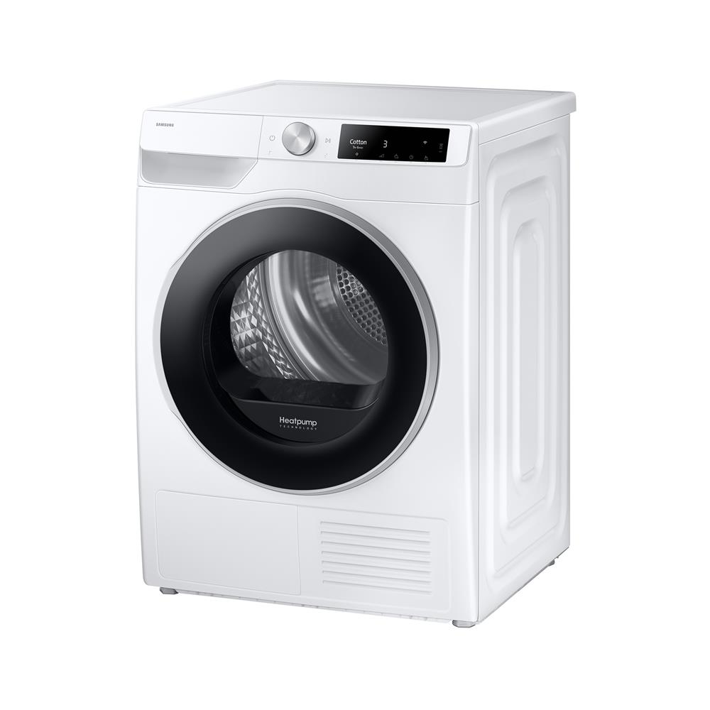 เครื่องอบผ้าฝาหน้า SAMSUNG DV90T6240LE/ST 9 กก. HEAT PUMP สีขาว