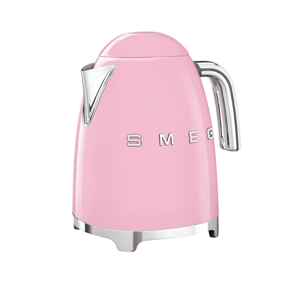 ชุดเซ็ตกาต้มน้ำและเครื่องปิ้งขนมปัง SMEG KLF03PKEU+TSF01PKEU สีชมพู