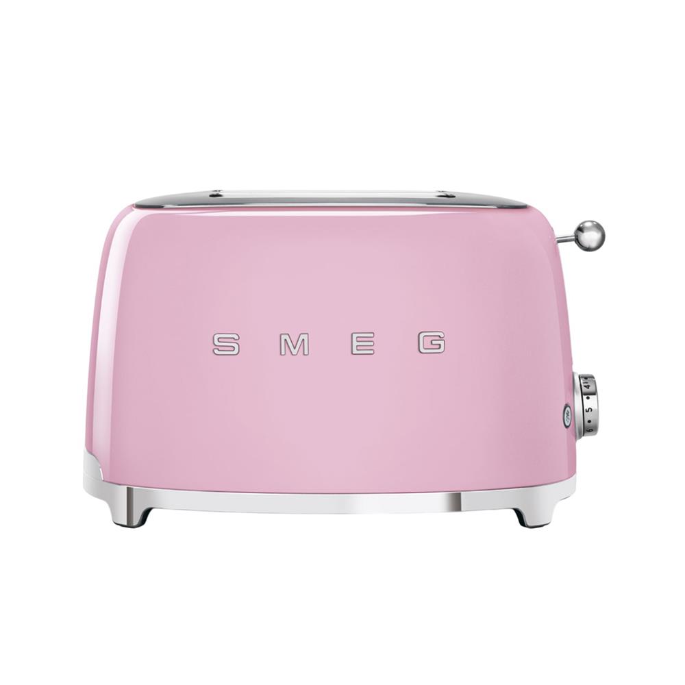ชุดเซ็ตกาต้มน้ำและเครื่องปิ้งขนมปัง SMEG KLF03PKEU+TSF01PKEU สีชมพู