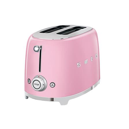ชุดเซ็ตกาต้มน้ำและเครื่องปิ้งขนมปัง SMEG KLF03PKEU+TSF01PKEU สีชมพู_6