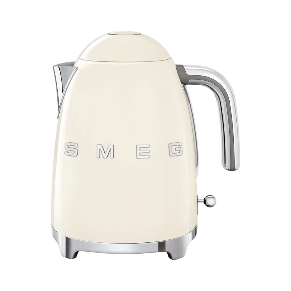 ชุดเซ็ตกาต้มน้ำและเครื่องปิ้งขนมปัง SMEG KLF03CREU+TSF01CREU สีครีม