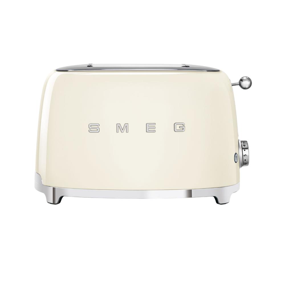 ชุดเซ็ตกาต้มน้ำและเครื่องปิ้งขนมปัง SMEG KLF03CREU+TSF01CREU สีครีม