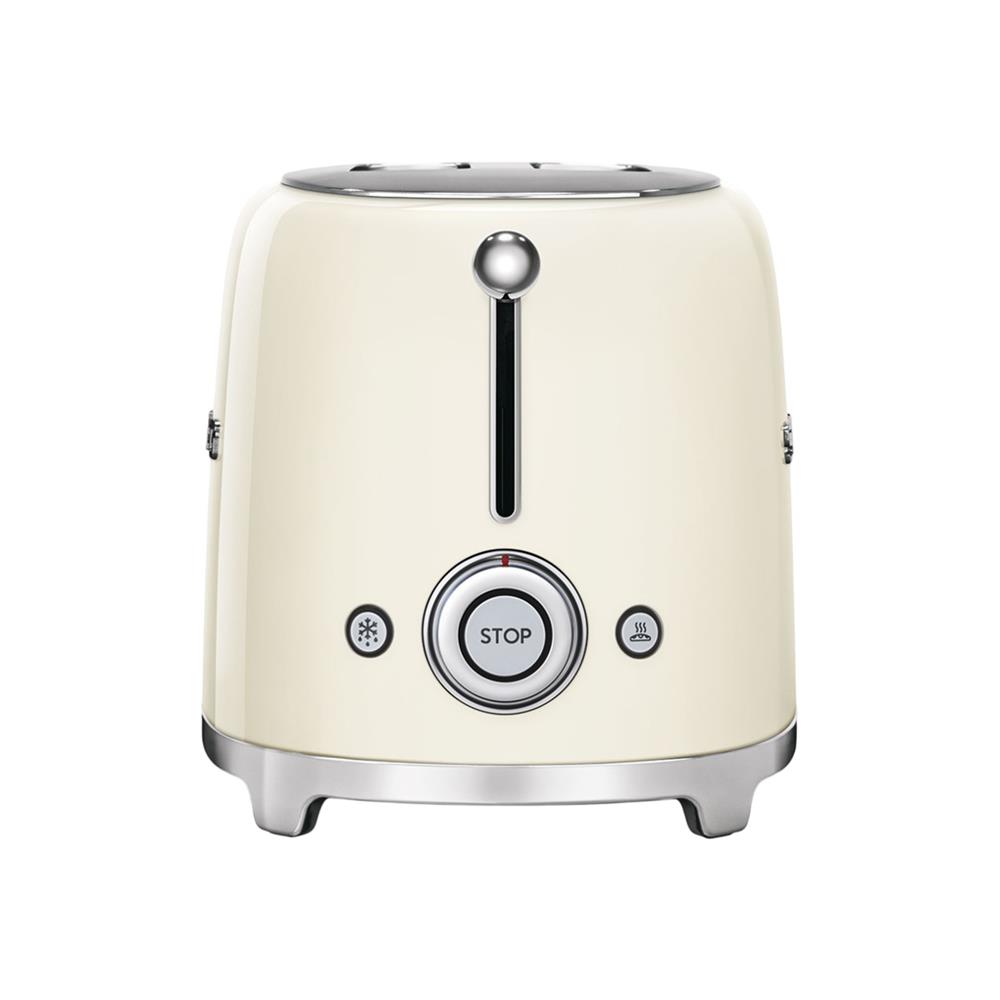 ชุดเซ็ตกาต้มน้ำและเครื่องปิ้งขนมปัง SMEG KLF03CREU+TSF01CREU สีครีม
