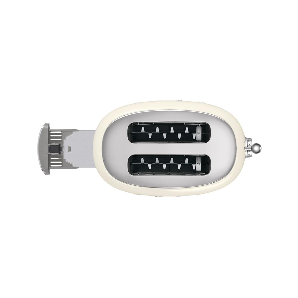 ชุดเซ็ตกาต้มน้ำและเครื่องปิ้งขนมปัง SMEG KLF03CREU+TSF01CREU สีครีม