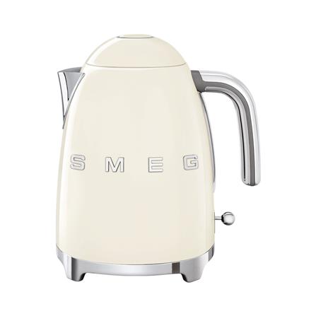 ชุดเซ็ตกาต้มน้ำและเครื่องปิ้งขนมปัง SMEG KLF03CREU+TSF01CREU สีครีม_1
