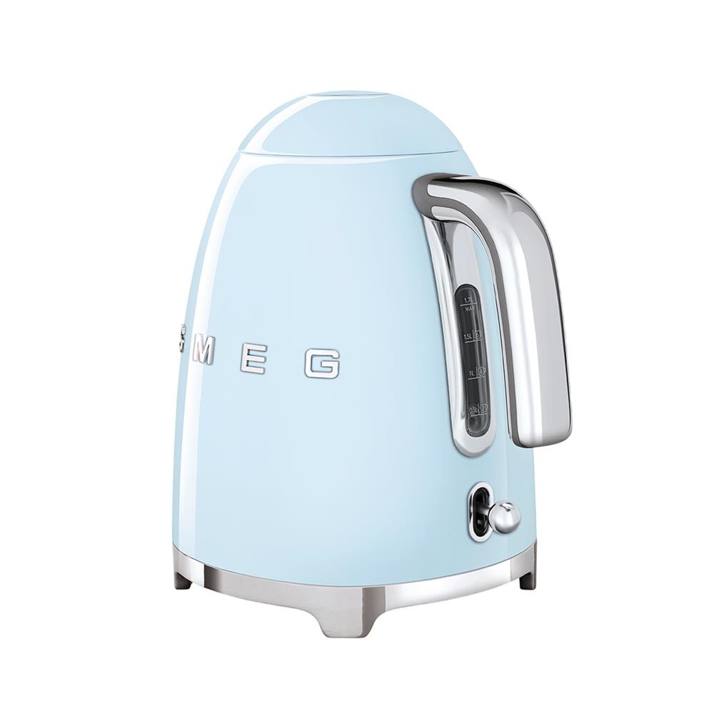 ชุดเซ็ตกาต้มน้ำและเครื่องปิ้งขนมปัง SMEG KLF03PBEU+TSF01PBEU สีฟ้าพาสเทล