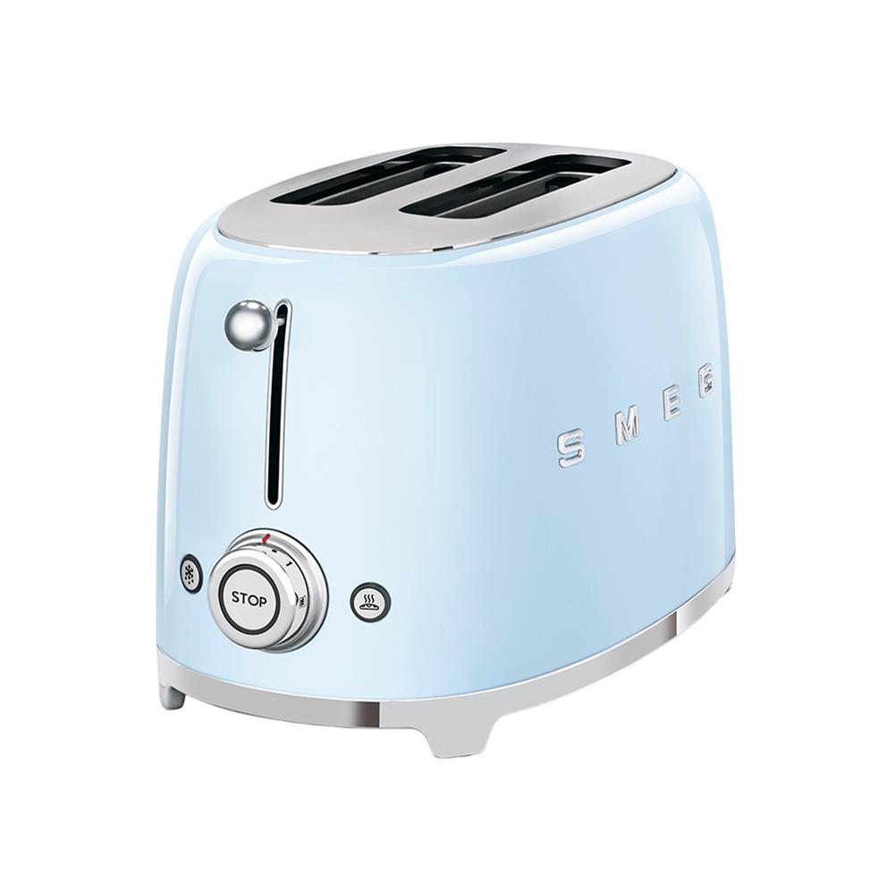ชุดเซ็ตกาต้มน้ำและเครื่องปิ้งขนมปัง SMEG KLF03PBEU+TSF01PBEU สีฟ้าพาสเทล
