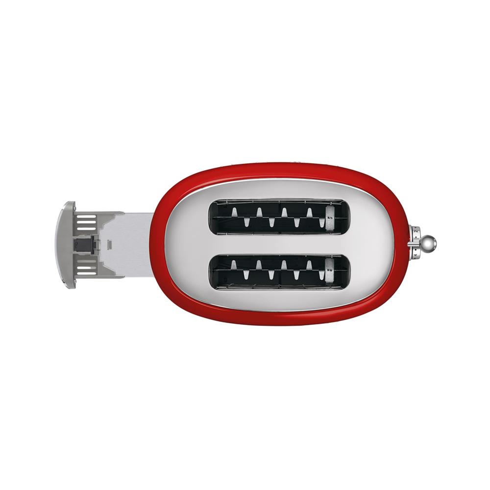 ชุดเซ็ตกาต้มน้ำและเครื่องปิ้งขนมปัง SMEG KLF03RDEU+TSF01RDEU สีแดง