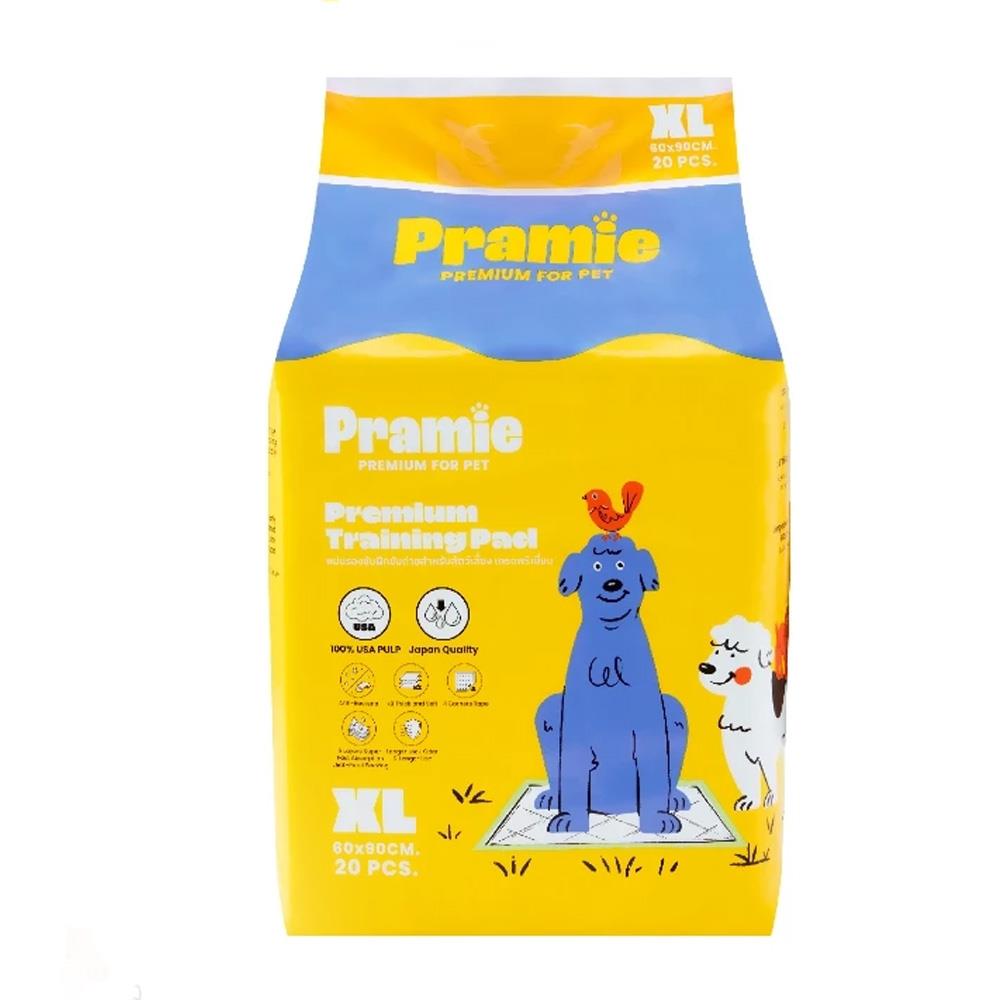 แผ่นรองซับ PRAMIE PAD SIZE XL สีขาว (20 แผ่น)