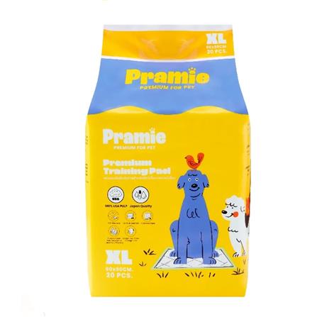 แผ่นรองซับ PRAMIE PAD SIZE XL สีขาว (20 แผ่น)_0