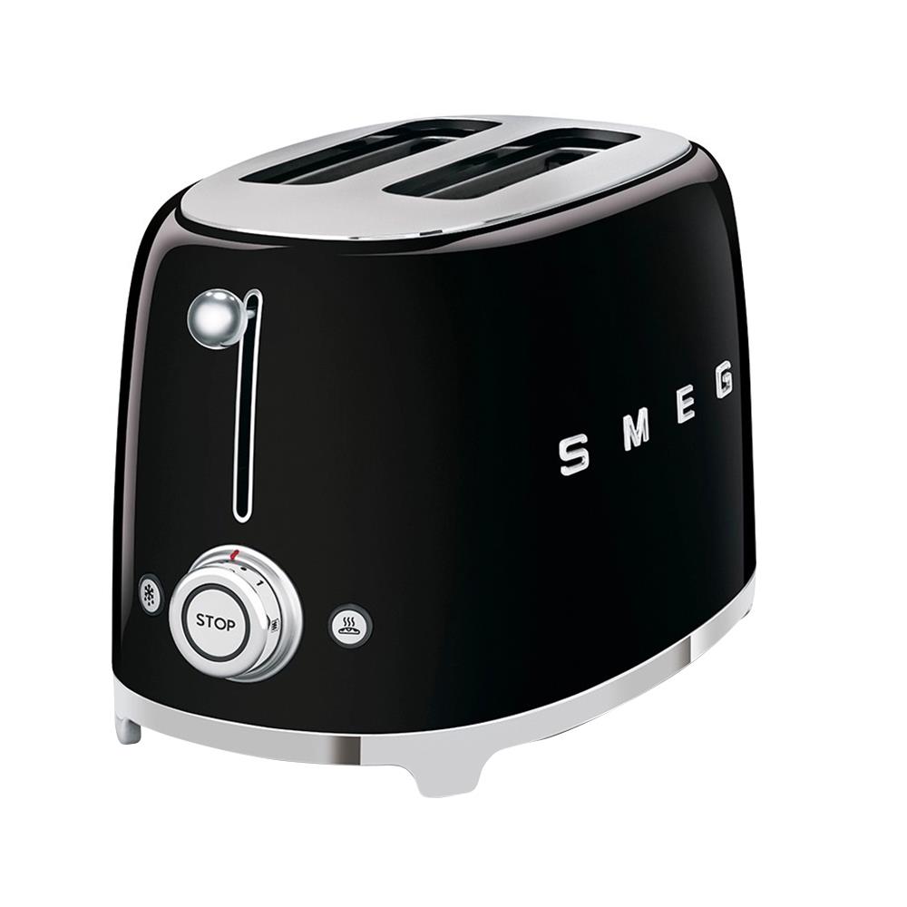 ชุดเซ็ตกาต้มน้ำและเครื่องปิ้งขนมปัง SMEG KLF03BLEU+TSF01BLEU สีดำ
