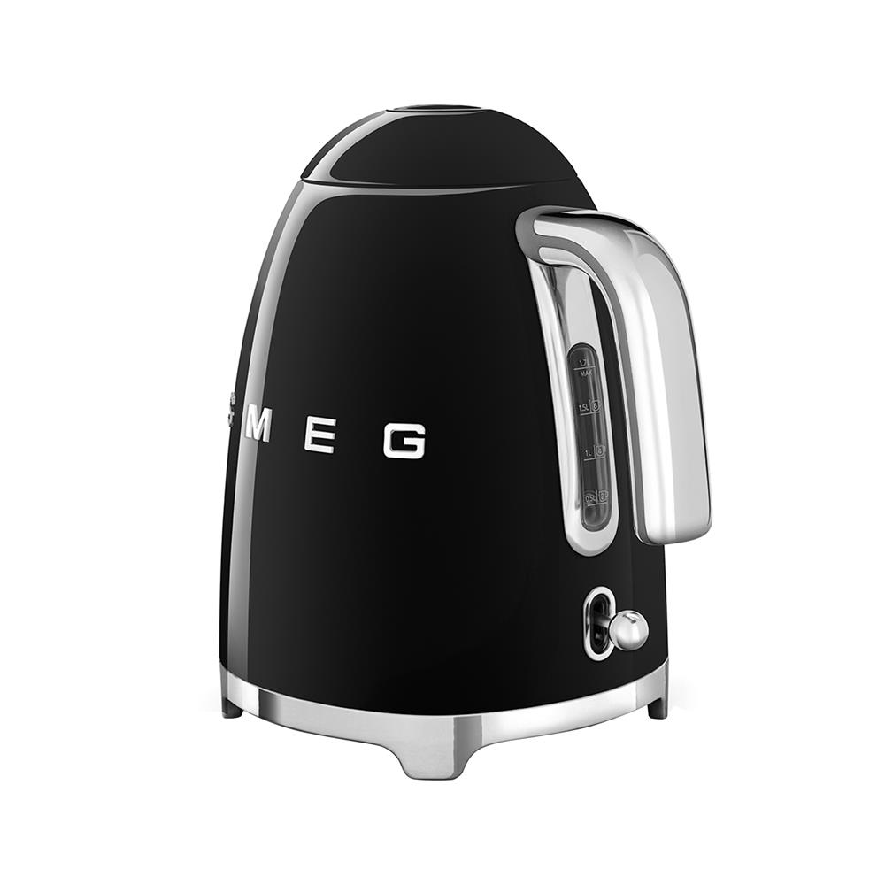 ชุดเซ็ตกาต้มน้ำและเครื่องปิ้งขนมปัง SMEG KLF03BLEU+TSF01BLEU สีดำ