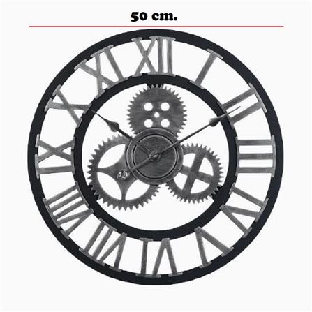 นาฬิกาแขวน INTERY C1038C012_10 19.68 นิ้ว สีเงิน_5