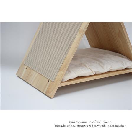 บ้านแมวทรงกระโจมพร้อมที่ลับเล็บ LUVORA CATHOME05W_3